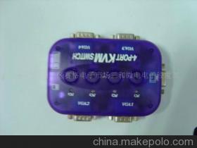 【厂家直销KVM(4口)手动切换器产品(图)】价格,厂家,图片,其他数码产品及配件,深圳市福田区赛格电子市场三和微电电子经营部-